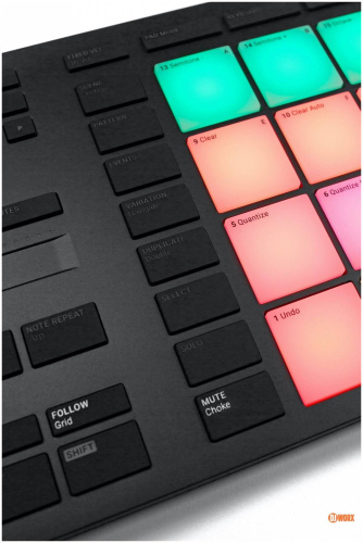 Native Instruments Maschine Mikro Mk3 компактный USB MIDI контроллер, 16 пэдов, ПО Maschine фото 2