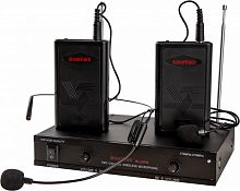 AudioVoice AUDIOVOICE WL-22HPM с 2 головными микрофонами+2 петлички