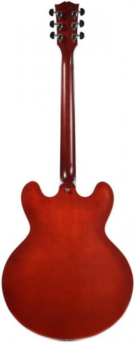 GIBSON 2018 MEMPHIS ES-335 SATIN WINE RED гитара полуакустическая с кейсом цвет красный фото 2