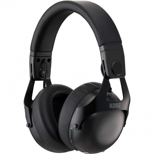 KORG NC-Q1 BK охватывающие Bluetooth-наушники с активным шумоподавлением, цвет черный