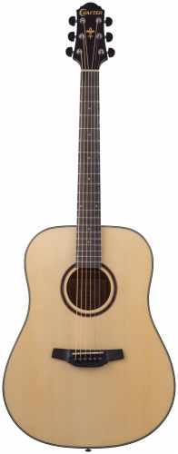 Crafter HD-250 акустическая гитара, цвет натуральный
