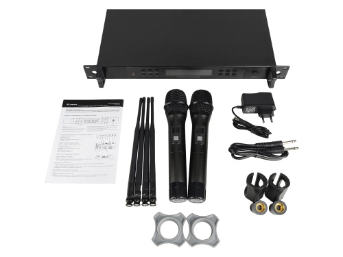 Axelvox DWS7000HT (TD Bundle) Микрофонная радиосистема на 2 ручных микрофона, UHF 710-726 MHz фото 10