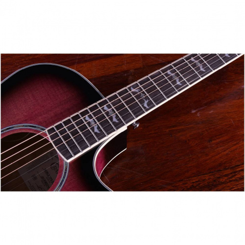 CRAFTER NOBLE TPS Edition электроакустическая гитара, топ и корпус клен, цвет фиолет фото 4