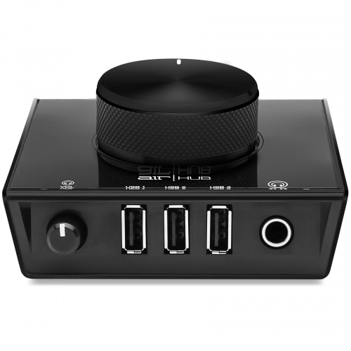 M-Audio AIR Hub USB аудио интерфейс, 2х1/4" TRS Jack аудио выхода с регулировкой уровня сигнала, 1/4" TRS Jack стерео выход на наушники с регулировкой фото 2