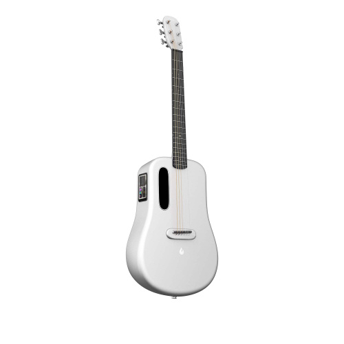 Lava ME 3 36 White трансакустическая гитара с чехлом, 36", цвет белый