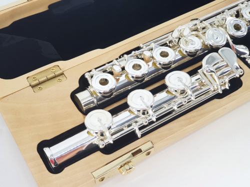 Artist AF-800RBSSOGC-HJS Флейта французской системы, открытые клапаны во французском стиле не в линию, паяные звуковые отверстия, с коленом B, Е-механ фото 11