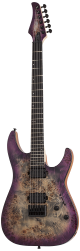 Schecter C-6 PRO AQB Гитара электрическая шестиструнная фото 4