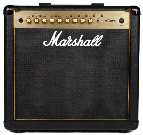 MARSHALL MG50GFX комбоусилитель гитарный, 50Вт, 1x12", 4 канала, секция цифровых эффектов, цифровой