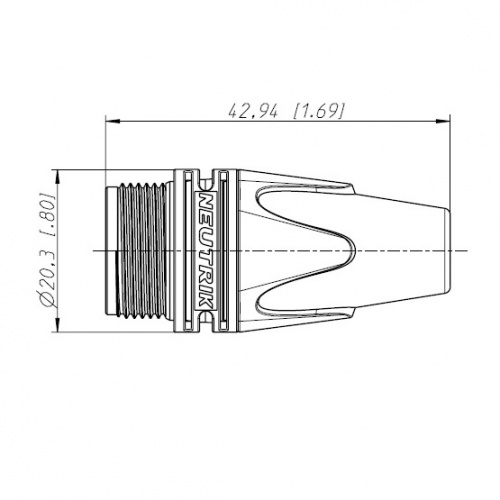 Neutrik BXX-7-VIOLET колпачок для разъемов XLR серии XX фиолетовый фото 4