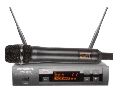 Pasgao PAW6000/PAH6000 цифровая р/система, 120 каналов, сканир. частот, упр через ПК, автом. с
