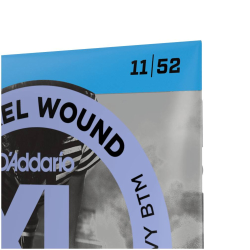 D'ADDARIO EXL116 NICKEL WOUND, MEDIUM TOP/HEAVY BOTTOM, 11-52 струны для электрогитары, 11-52 фото 3