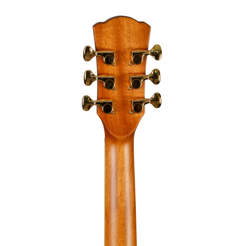 ROCKDALE Aurora D7 BK Satin Акустическая гитара Форма корпуса Dreadnought. Цвет черный. Сатиновое покрытие. Верхняя дека из ели. Нижняя дека и обечайк фото 8
