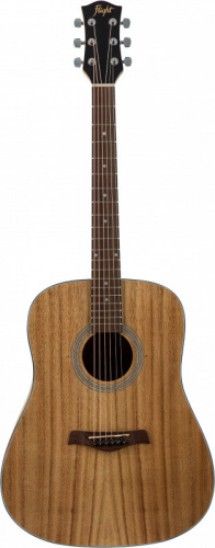 FLIGHT D-175 AC акустическая гитара, верхн. дека-акация, корпус-акация, цвет натурал