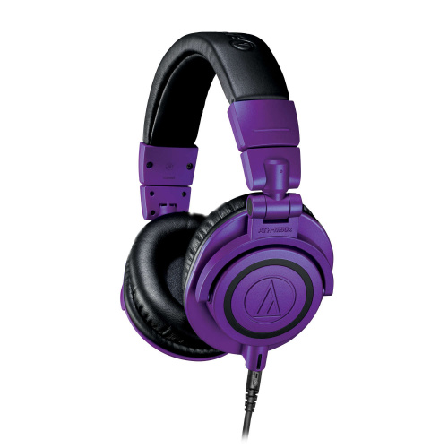 AUDIO-TECHNICA ATH-M50XPB студийные мониторные наушники цвет "фиолетовый + черный"