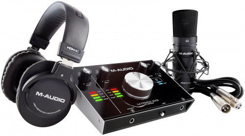 M-Audio M-Track 2X2 Vocal Studio Pro Комплект включающий в себя USB аудио интерфейс M-Track 2X2, нау фото 3