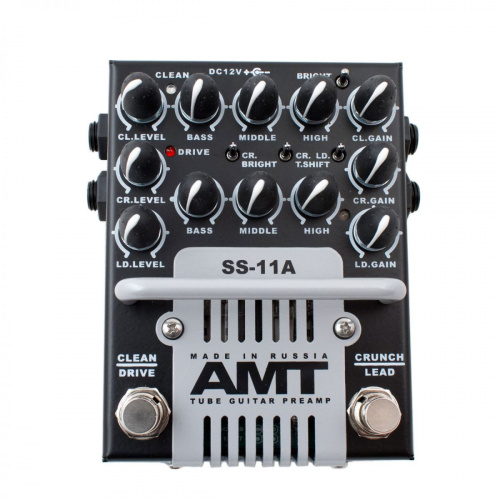 AMT SS-11A (CLASSIC) Гитарный ламповый преамп, б/п 12В в комплекте