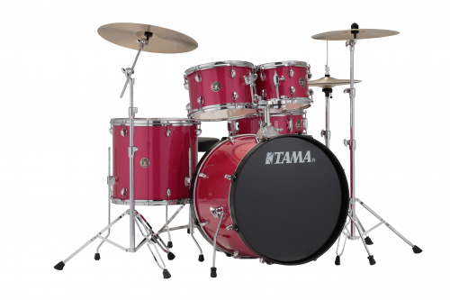 TAMA RM52KH6-PKS RHYTHM MATE ударная установка из 5-ти барабанов (цвет искрящийся розовый) со стойками