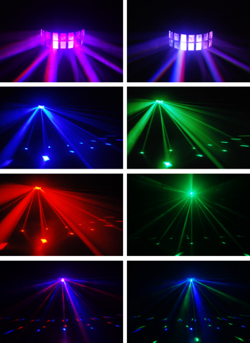 Nightsun SPG017N динамический световой прибор на LED, 6х3Вт RGB LED, авто режим, звук. актив., DMX фото 3