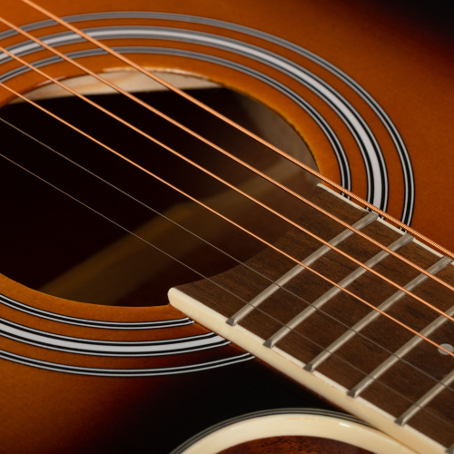 ROCKDALE Aurora D6 Gloss C SB акустическая гитара дредноут с вырезом, цвет санберст, глянцевое покры фото 4