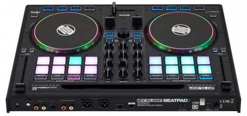 Reloop Beatpad 2 Профессиональный DJ контроллер для IPAD, Mac / PC и платформы Android фото 2