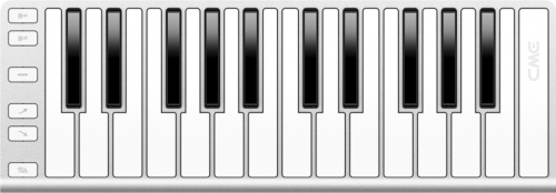 CME Xkey 25 Цифровая миди-клавиатура. Клавиатура: 25 полноразмерных клавиш (2 октавы) фото 3