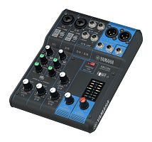 Yamaha MG06 микшерный пульт, 2 микр. вх., 2 стерео пары, D-PRE микрофонные предусилители