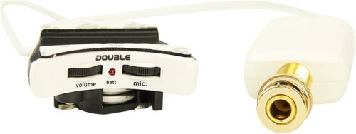 X2 DOUBLE A2U пьезозвукосниматель для укулеле с микрофоном, регуляторы громкости и микрофона фото 3
