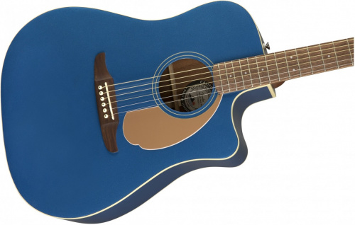 Fender Redondo Player BLB Электроакустическая гитара, цвет синий фото 3