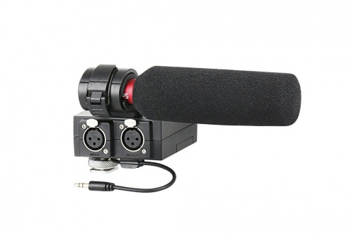 Saramonic MixMic микрофон-пушка и аудиоадаптер для DSLR, и видеокамер фото 3