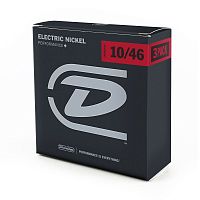 Dunlop Electric Nickel Performance+ 3PDEN1046 3Pack 3 пачки струн для электрогитары, никель 10-46