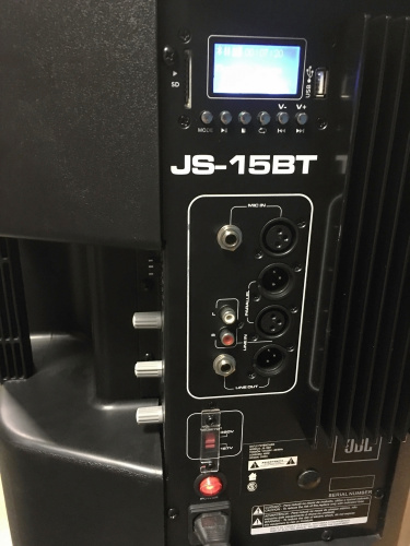 JBL JS15BT активная акустическая система с MP3 плеером и Bluetooth фото 4