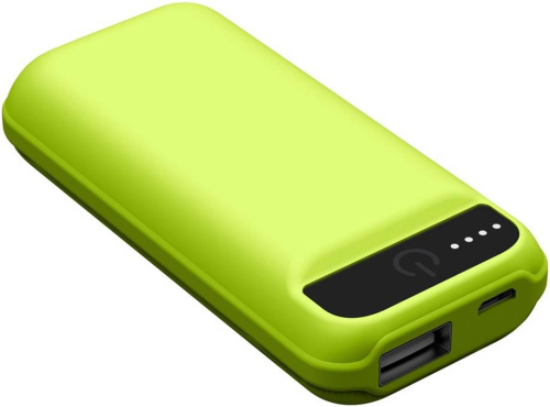 iconBIT FTB5000GT (green) Внешний аккумулятор (Power Bank) для зарядки мобильных устройств Micro US