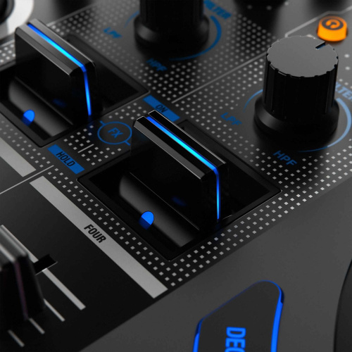 Reloop Mixon 8 PRO DJ-контроллер 4-канальный мультиплатформенный для Serato и djay фото 3
