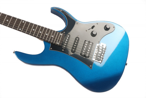 Bosstone SR-06 MBL+Bag Гитара электрическая, 6 струн цвет синий фото 3