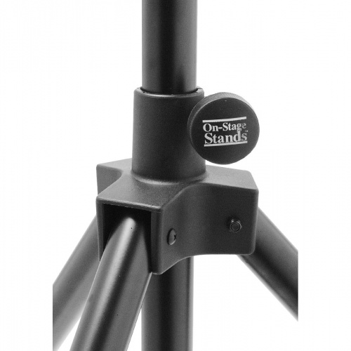 OnStage SS7730B спикерная стойка, сталь/алюм., черная, диаметр штанги 35 и 37,7 мм (с адаптером) фото 3