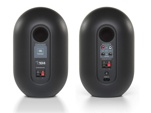 JBL 104Set BT коаксиальные Master+Slave настольные мониторы. 4,5" НЧ, 0,75" ВЧ, Усилитель класса D 30Вт + 30Вт, выход на наушники и управление громкос фото 2