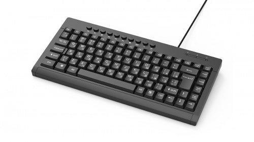 RITMIX RKB-104 BLACK Проводная клавиатура для ПК Материал корпуса: пластик Подключение: проводное к USB-порту Количество клавиш: 95 Количество мультим фото 2