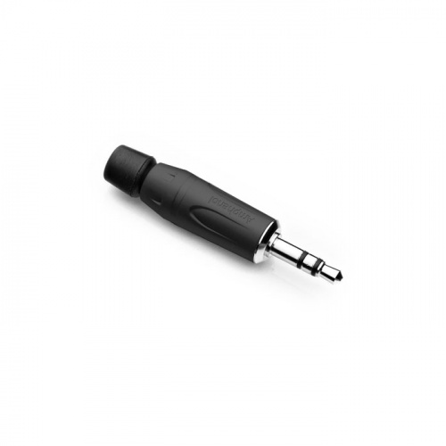 Amphenol KS3PB 3.5mm Phone кабельный стерео штекер, металлический корпус, мягкий хвостовик,черный