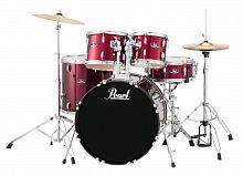 Pearl RS525SC/C91 ударная установка из 5-ти барабанов, цвет Red Wine, стойки и тарелки в комплекте