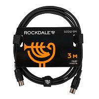 ROCKDALE SC012-3M миди кабель c пластиковыми разъемами (3м), 5 pin