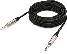 Behringer GIC-1000 инструментальный кабель джек моно 6.3мм джек моно 6.3мм, 10 м, 1 x 0.22 mm, черн