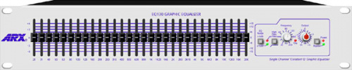 ARX EQ130 Одноканальный 1/3 октавный графический эквалайзер