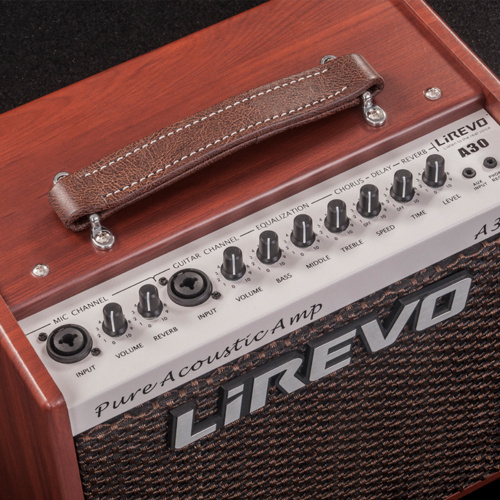 LiRevo A30 Комбоусилитель для акустической гитары 30 Вт, 1Х6,5'' фото 3
