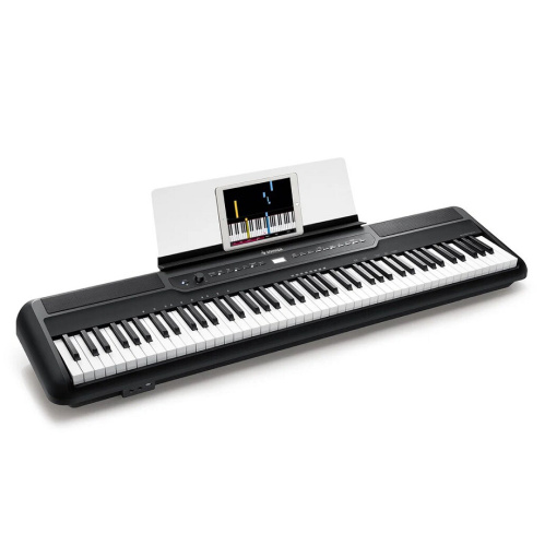 Donner SE-1 портативное цифровое пианино, 88 клавиш, 128 полифония, 200 тембров, 100 ритмов фото 3