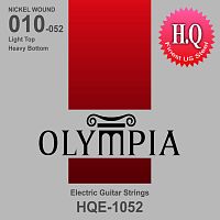Olympia HQE1052 струны для эл.гитары Nickel Wound (10-13-17-30w-42-52)