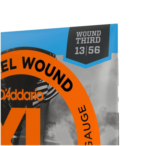 D'Addario EJ22 струны для электрогитары Jazz Medium, 13-56 фото 2