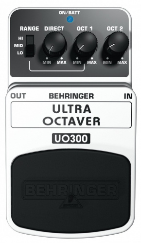 Behringer UO300 педаль ультраоктавер для гитар, бас-гитар и клавишных фото 2