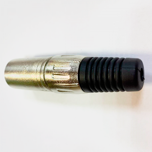 INLINE XLR-MS Разъем XLR-M, 3 пин, колпачок металлический, для кабеля D7 мм (SVP555S-M-3) фото 2