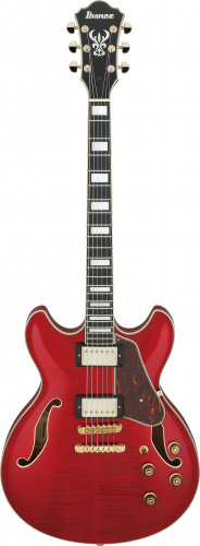 IBANEZ AS93FM-TCD полуакустическая гитара, цвет красный фото 5