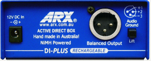ARX DI-PLUS RC Активный одноканальный Di box с регулировкой чувствительности.